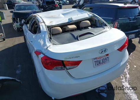 2013 Hyundai Elantra Gls from USA, damaged, VIN 5NPDH4AE6DH268457